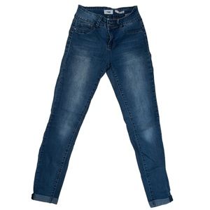 YMI Mid-Rise Ankle Jeans